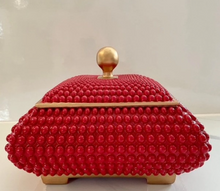 Load image into Gallery viewer, Elevate Your Space- Luxury Decorative Studded Gold Trim Box - Tyche Ace