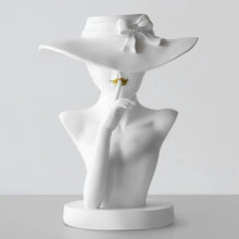 Load image into Gallery viewer, Stylish Lady Hat Flower Vases Planters