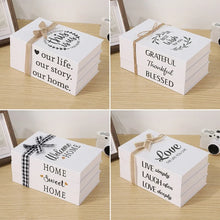 Load image into Gallery viewer, 3pcs Set Modern Fake Books Home Decor Decorative Accessories