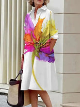 Load image into Gallery viewer, Women  Elegant Casual Floral Summer Dress - Tyche Ace