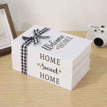 Load image into Gallery viewer, 3pcs Set Modern Fake Books Home Decor Decorative Accessories