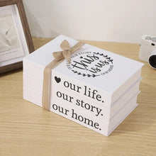 Load image into Gallery viewer, 3pcs Set Modern Fake Books Home Decor Decorative Accessories