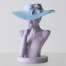 Load image into Gallery viewer, Stylish Lady Hat Flower Vases Planters