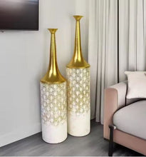 Load image into Gallery viewer, Home Decor Elegant Eco-Friendly Handcrafted Tall Floor Vases