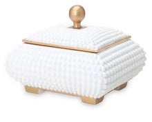 Load image into Gallery viewer, Elevate Your Space- Luxury Decorative Studded Gold Trim Box - Tyche Ace