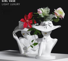 Load image into Gallery viewer, Stylish Lady Hat Flower Vases Planters - Tyche Ace
