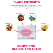 Load image into Gallery viewer, 10Pcs Crystal Hydrating Anti-Wrinkle Collagen Lip Moisture Mask Patches freeshipping - Tyche Ace