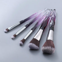 Load image into Gallery viewer, 10pcs Crystal Silky Smooth Makeup Brush Set freeshipping - Tyche Ace