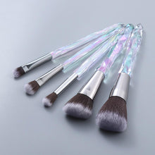 Load image into Gallery viewer, 10pcs Crystal Silky Smooth Makeup Brush Set freeshipping - Tyche Ace