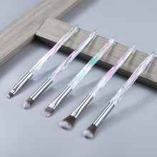 Load image into Gallery viewer, 10pcs Crystal Silky Smooth Makeup Brush Set freeshipping - Tyche Ace