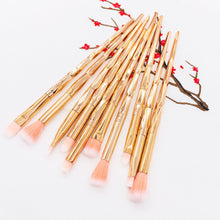 Load image into Gallery viewer, 10pcs Unicorn Diamond Shaped Design Glitter Makeup Brushes Sets freeshipping - Tyche Ace