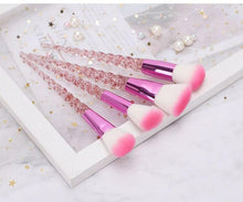 Load image into Gallery viewer, 10pcs Unicorn Diamond Shaped Design Glitter Makeup Brushes Sets freeshipping - Tyche Ace