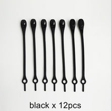 Load image into Gallery viewer, 12 Piece Set Unisex Silicone Round Elastic Tieless Shoelaces freeshipping - Tyche Ace