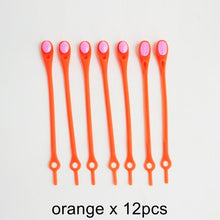 Load image into Gallery viewer, 12 Piece Set Unisex Silicone Round Elastic Tieless Shoelaces freeshipping - Tyche Ace