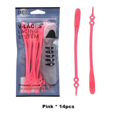 Load image into Gallery viewer, 12 Piece Set Unisex Silicone Round Elastic Tieless Shoelaces freeshipping - Tyche Ace