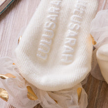 Load image into Gallery viewer, 2 Pcs Set Baby Girl Lovely Flower Bowknot Crown Lace Headwrap + Lace Cute Kids Shoes freeshipping - Tyche Ace