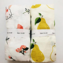 Load image into Gallery viewer, 2 Pieces Baby Cotton/Bamboo Multi-Use Swaddle Blanket Wraps freeshipping - Tyche Ace
