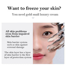 Load image into Gallery viewer, 24K Gold Snail Collagen Brightening Anti-Aging Skin Moisturising Cream freeshipping - Tyche Ace