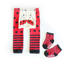 Load image into Gallery viewer, 2Pcs/Set Baby Cute Animal Winter Warm Soft Combed Cotton Tights freeshipping - Tyche Ace