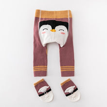 Load image into Gallery viewer, 2Pcs/Set Baby Cute Animal Winter Warm Soft Combed Cotton Tights freeshipping - Tyche Ace