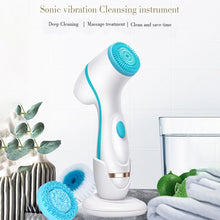 Load image into Gallery viewer, 3 Heads Electric Facial Cleansing Skin Deep Cleaning Spin Brush freeshipping - Tyche Ace