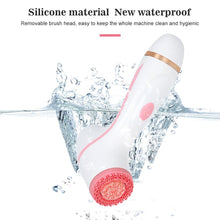 Load image into Gallery viewer, 3 Heads Electric Facial Cleansing Skin Deep Cleaning Spin Brush freeshipping - Tyche Ace