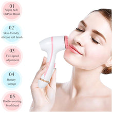 Load image into Gallery viewer, 3 Heads Electric Facial Cleansing Skin Deep Cleaning Spin Brush freeshipping - Tyche Ace