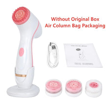 Load image into Gallery viewer, 3 Heads Electric Facial Cleansing Skin Deep Cleaning Spin Brush freeshipping - Tyche Ace