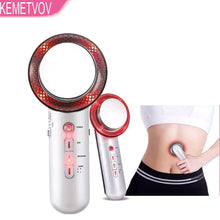 Load image into Gallery viewer, 3 in 1 Multifunctional EMS Infrared Ultrasonic Anti Wrinkle Anti cellulite Fat Burner Weight Loss Massager freeshipping - Tyche Ace