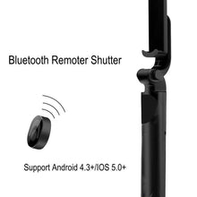 Load image into Gallery viewer, 3 In 1 Smartphone Extendable Tripod Bluetooth Remote Selfie Stick freeshipping - Tyche Ace
