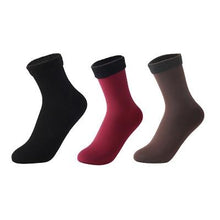 Load image into Gallery viewer, 3 Pairs Women Soft Winter Warm Thick Thermal Nylon Cashmere Socks freeshipping - Tyche Ace
