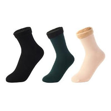 Load image into Gallery viewer, 3 Pairs Women Soft Winter Warm Thick Thermal Nylon Cashmere Socks freeshipping - Tyche Ace