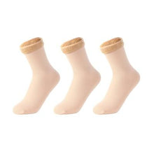 Load image into Gallery viewer, 3 Pairs Women Soft Winter Warm Thick Thermal Nylon Cashmere Socks freeshipping - Tyche Ace