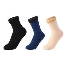Load image into Gallery viewer, 3 Pairs Women Soft Winter Warm Thick Thermal Nylon Cashmere Socks freeshipping - Tyche Ace