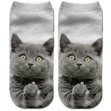 Load image into Gallery viewer, 3D Cat Print Cotton Socks for Men & Women freeshipping - Tyche Ace