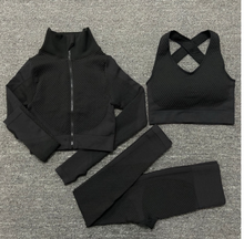 Load image into Gallery viewer, Seamless Women Yoga Workout Sportswear Sets