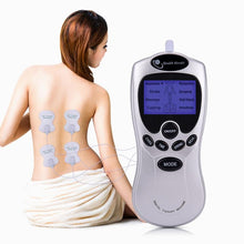 Load image into Gallery viewer, 4 Electrodes Acupuncture Electric TENS Body Muscle Digital Massager Machine freeshipping - Tyche Ace