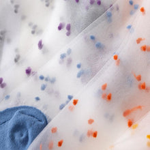 Load image into Gallery viewer, 4 Pairs Pack Women Bamboo Transparent Thin Breathable Polka Dot Socks freeshipping - Tyche Ace