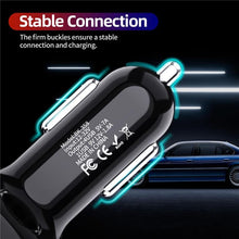 Load image into Gallery viewer, 4 Ports USB Mini Fast Mobile Phone Car Charger Adapter freeshipping - Tyche Ace
