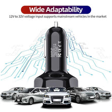 Load image into Gallery viewer, 4 Ports USB Mini Fast Mobile Phone Car Charger Adapter freeshipping - Tyche Ace