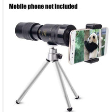 Load image into Gallery viewer, 4K Super Telephoto Zoom Monocular Telescope Mobile Phone Camera Lens with tripod & clip freeshipping - Tyche Ace