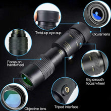 Load image into Gallery viewer, 4K Super Telephoto Zoom Monocular Telescope Mobile Phone Camera Lens with tripod & clip freeshipping - Tyche Ace