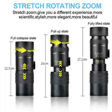 Load image into Gallery viewer, 4K Super Telephoto Zoom Monocular Telescope Mobile Phone Camera Lens with tripod & clip freeshipping - Tyche Ace