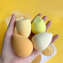 Load image into Gallery viewer, 4pcs Foundation Makeup Blender Cosmetic Puff Sponge with Storage Box freeshipping - Tyche Ace