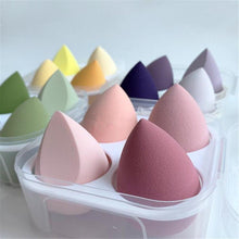 Load image into Gallery viewer, 4pcs Foundation Makeup Blender Cosmetic Puff Sponge with Storage Box freeshipping - Tyche Ace