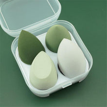 Load image into Gallery viewer, 4pcs Foundation Makeup Blender Cosmetic Puff Sponge with Storage Box freeshipping - Tyche Ace