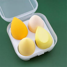 Load image into Gallery viewer, 4pcs Foundation Makeup Blender Cosmetic Puff Sponge with Storage Box freeshipping - Tyche Ace