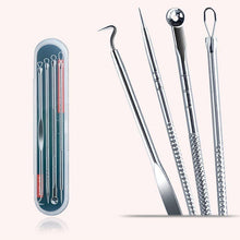 Load image into Gallery viewer, 4pcs Stainless Steel Acne Pimple Blackhead Remover Tools freeshipping - Tyche Ace