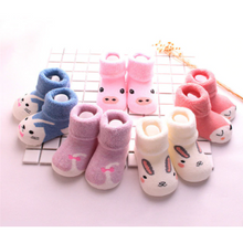 Load image into Gallery viewer, 5 Pairs Babies Unisex Animal Cartoon Design Soft Socks freeshipping - Tyche Ace
