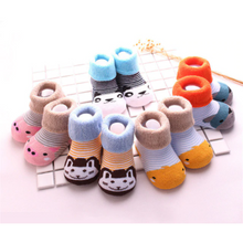 Load image into Gallery viewer, 5 Pairs Babies Unisex Animal Cartoon Design Soft Socks freeshipping - Tyche Ace